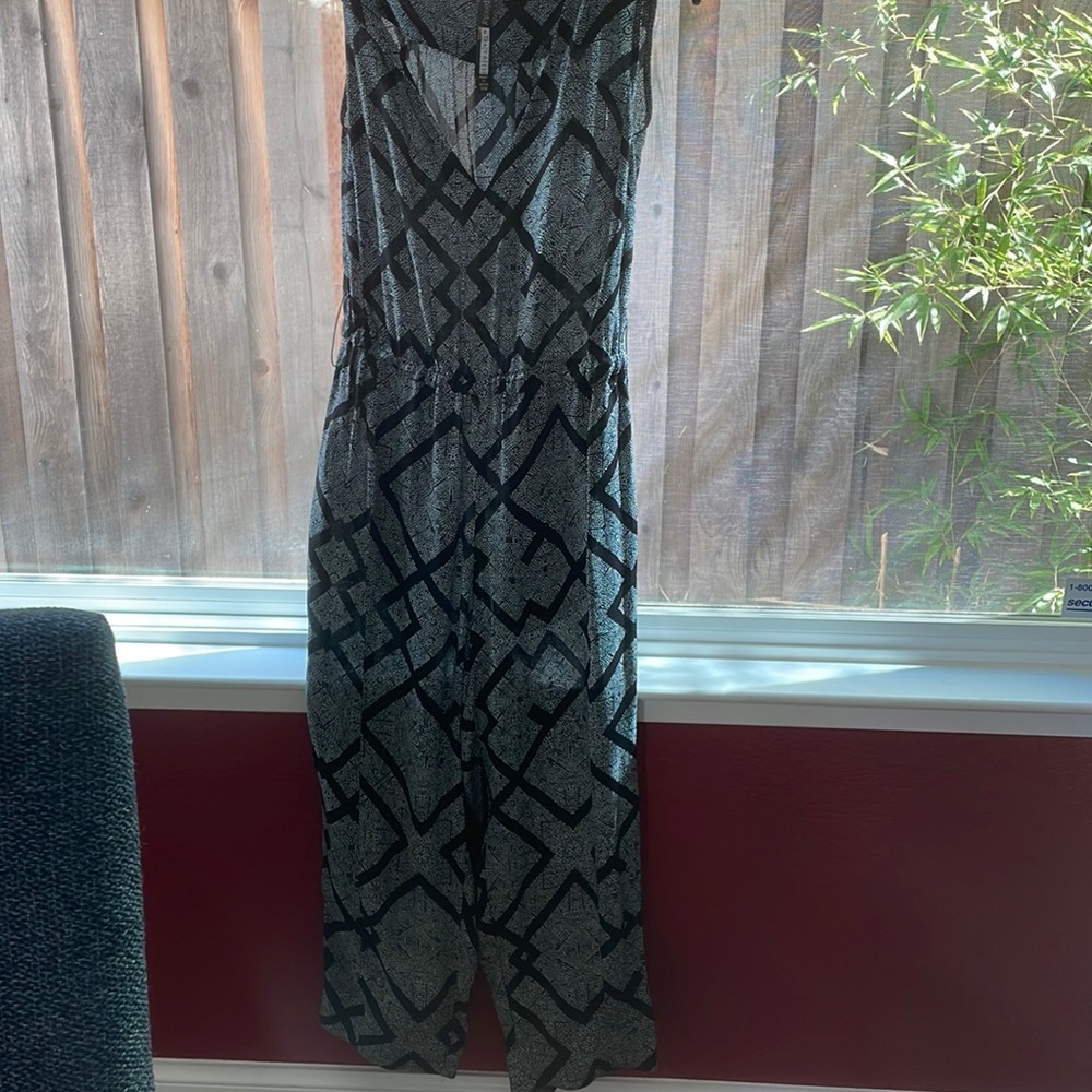 black and white dotted design women’s pantsuit great quality